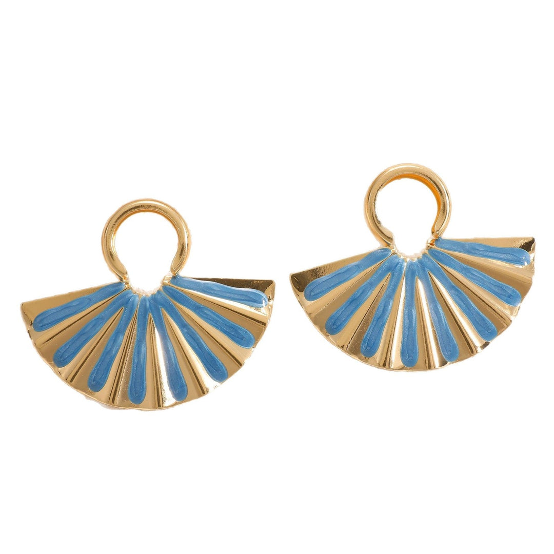 Ladies earrings in elegant fan design Nin Boutique