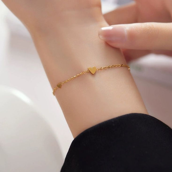 Women Heart-Accent Necklace Anklet Nin Boutique