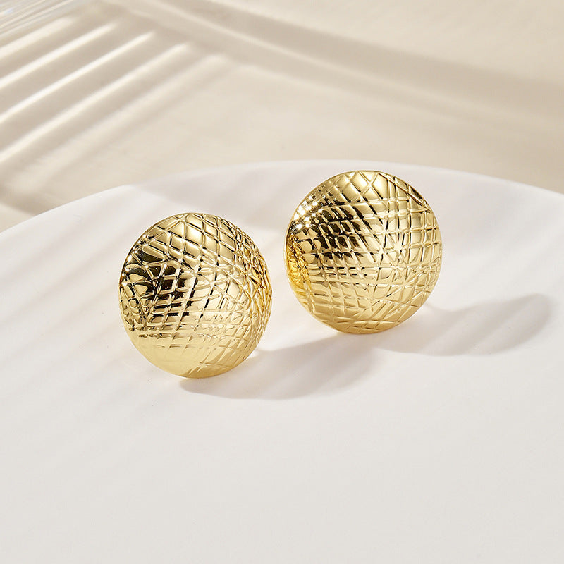 Women's earrings with elaborate scale pattern Nin Boutique