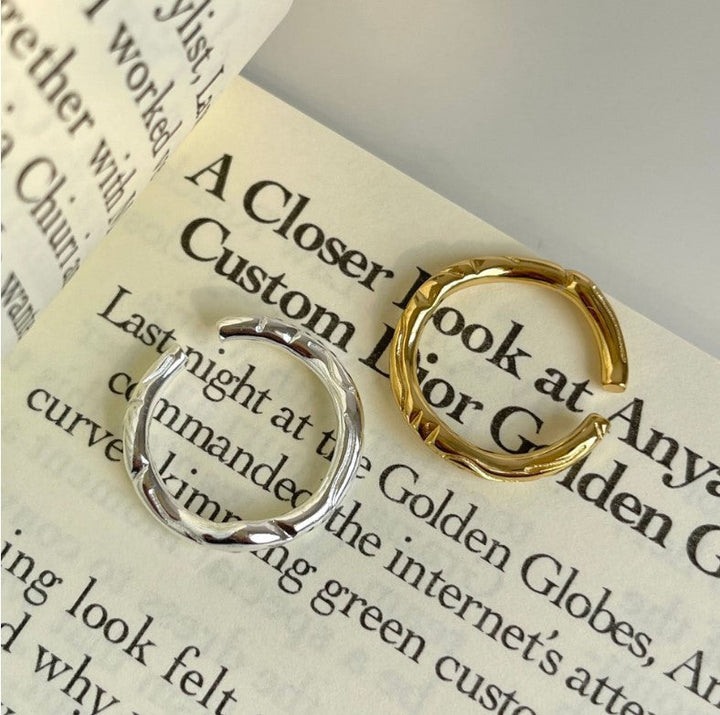Women's open ring with elegant, decorative design Nin Boutique