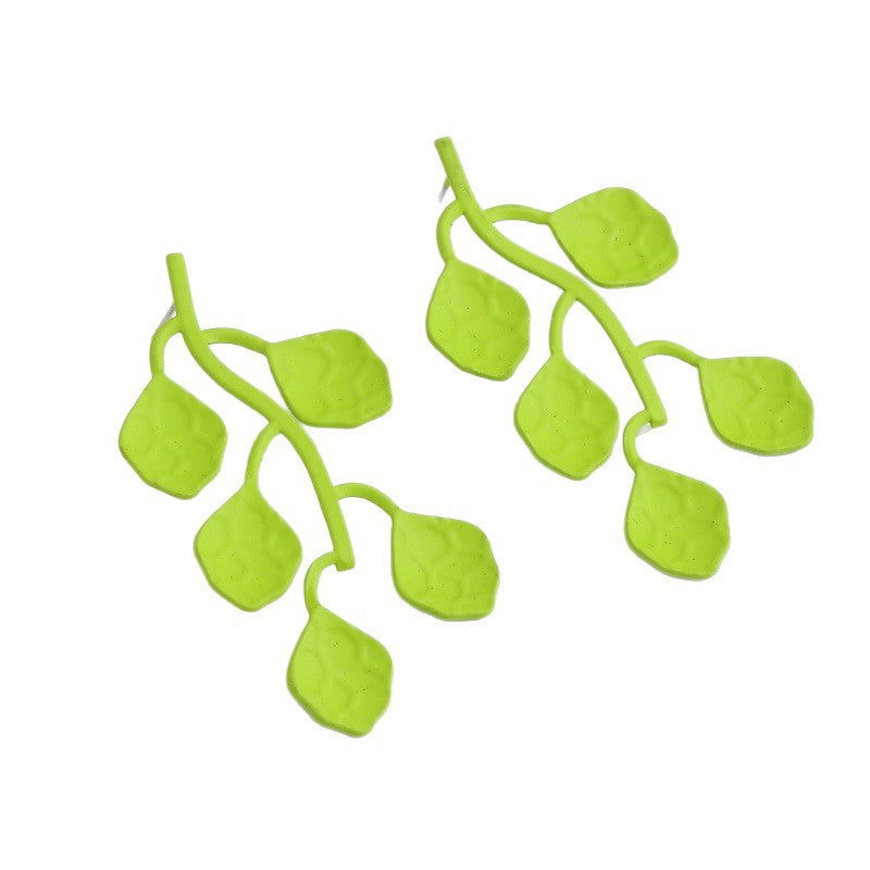 Women's earrings in stylish plant motif Nin Boutique