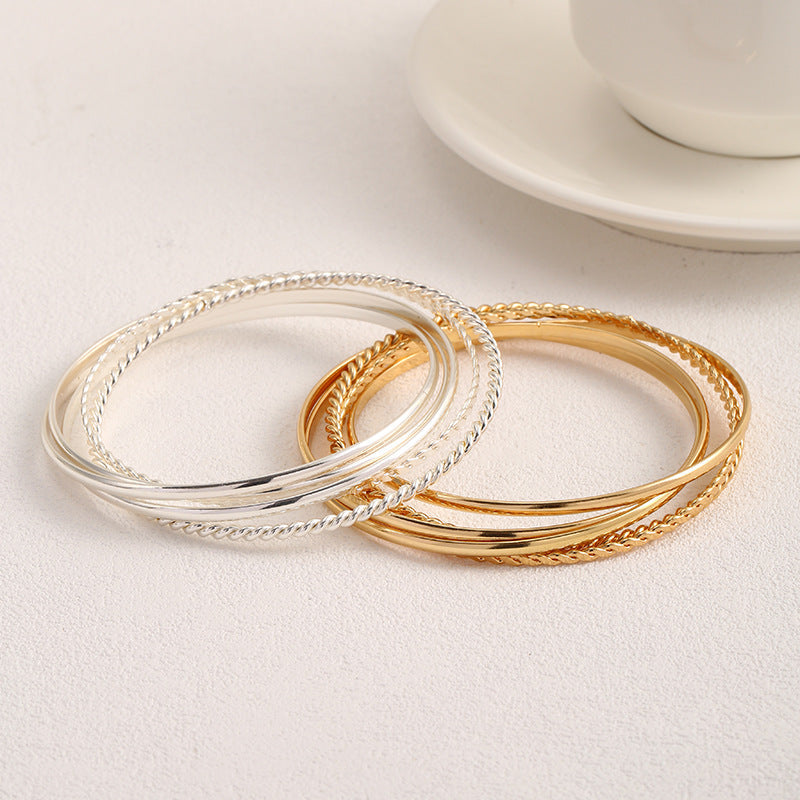 Women Bracelet Set with intricate, braided and simple designs Nin Boutique