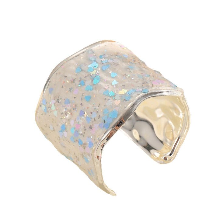 Women Glittering Ring made of high-quality epoxy resin Nin Boutique