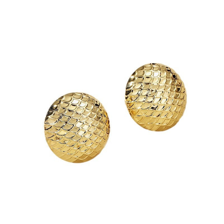 Women's earrings with elaborate scale pattern Nin Boutique