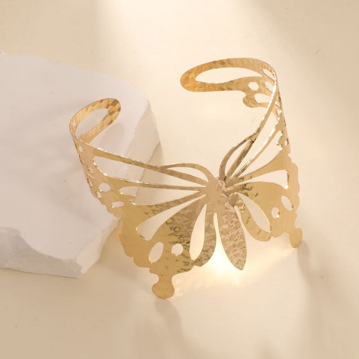 Women's cuff and open arm jewelry with stylish butterfly design Nin Boutique