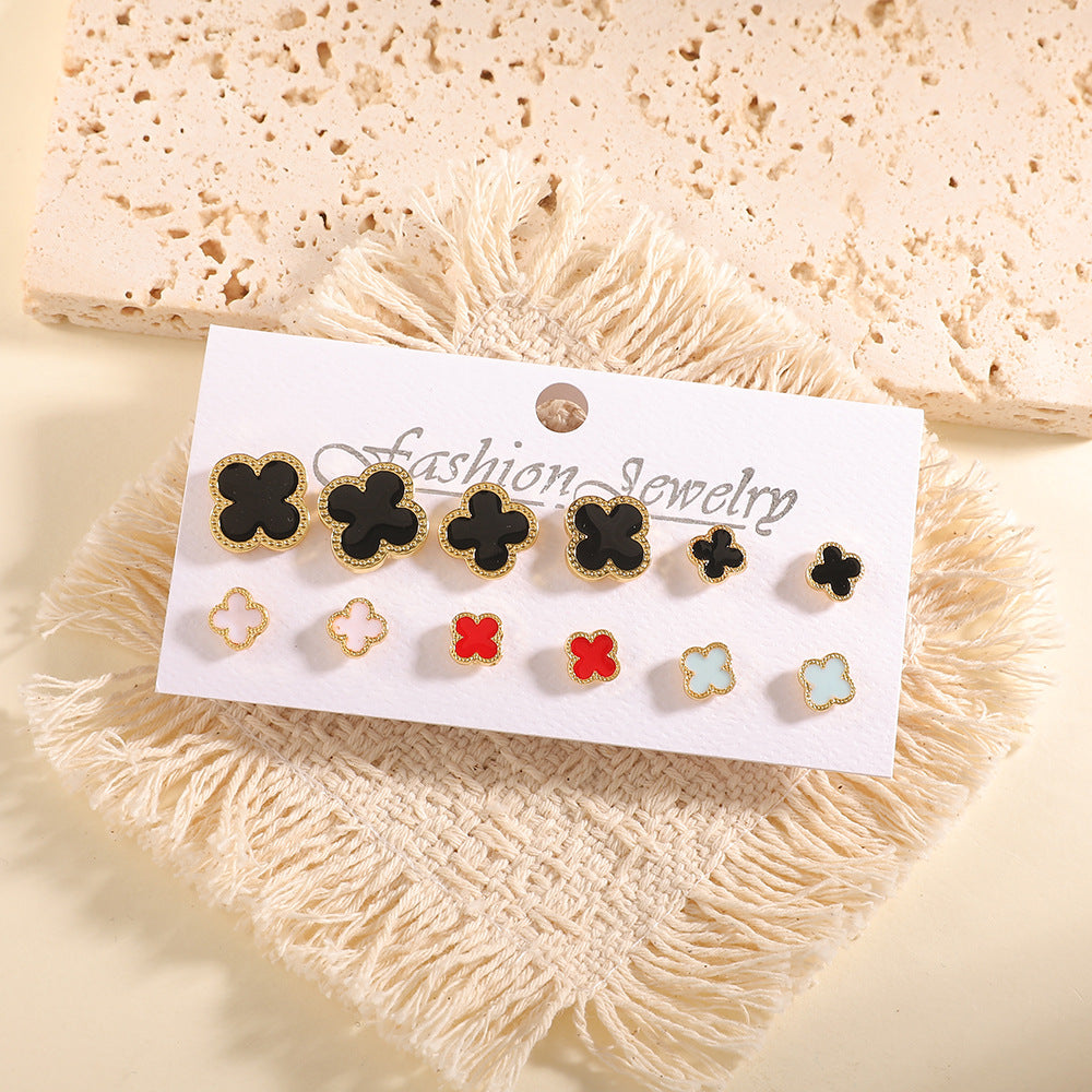 Women’s Earrings Set with Fruity Design Nin Boutique