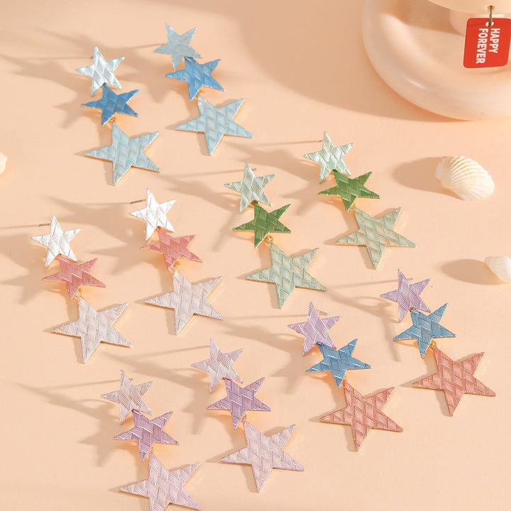 Women’s earrings in creative star design Nin Boutique
