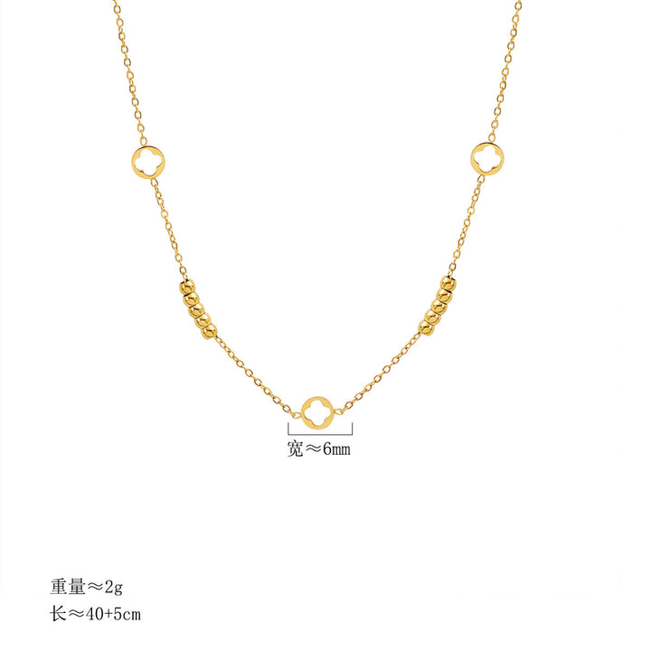 Women's anklet with elegant geometric elements Nin Boutique