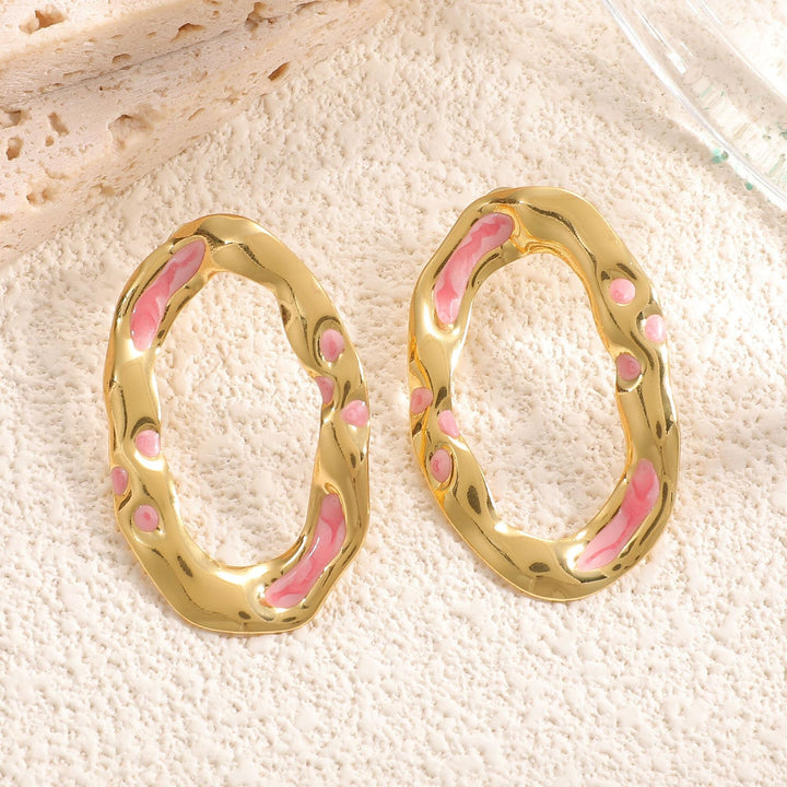 Women earrings in unique organic design Nin Boutique