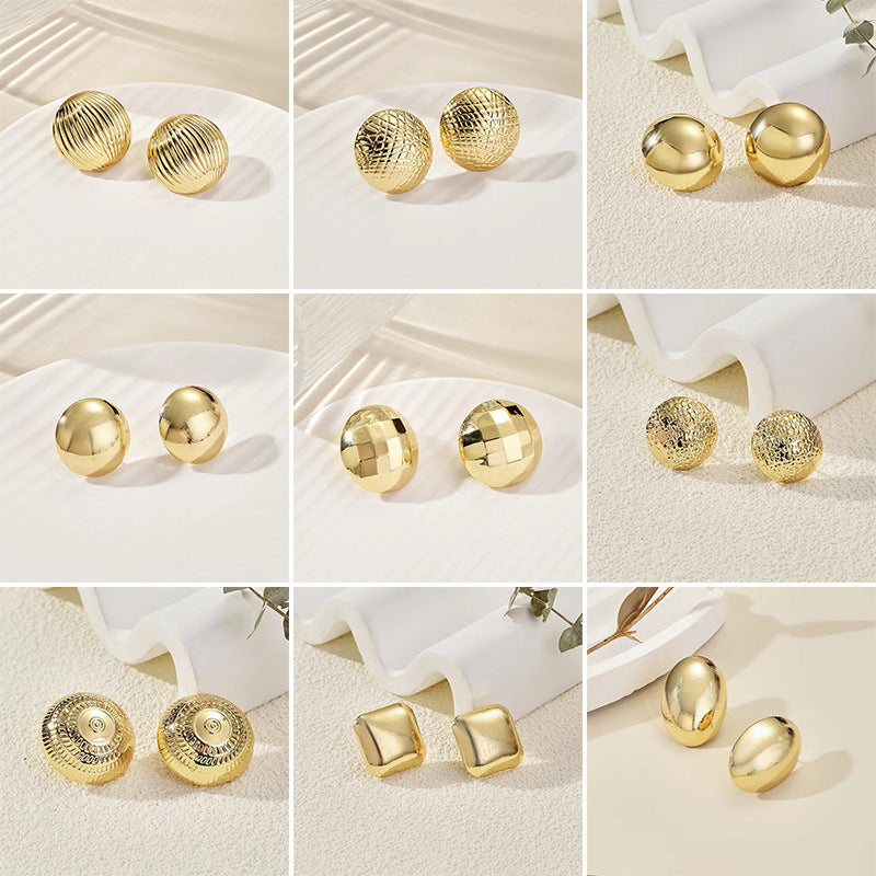Women's earrings with elaborate scale pattern Nin Boutique