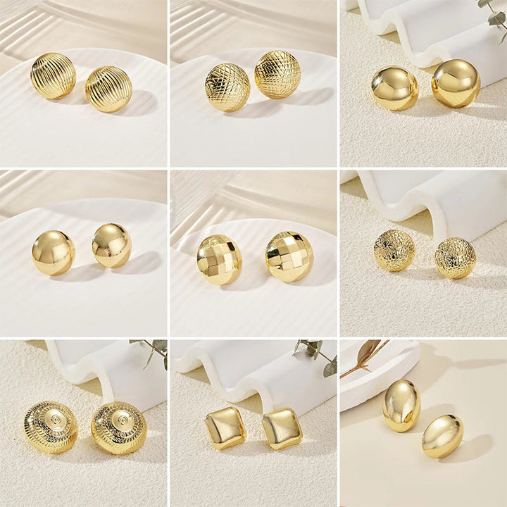 Women's earrings with elaborate scale pattern Nin Boutique