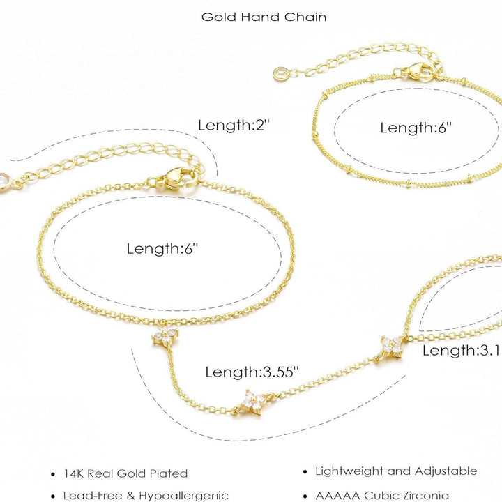 Ladies ankle bracelet with sparkling zirconia elements Nin Boutique