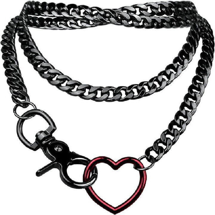 Ladies ankle bracelet with heart pendant and elegant chain design Nin Boutique
