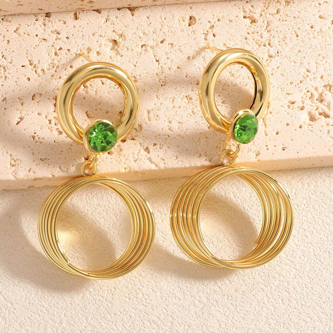 Women's earrings with elegant spiral design Nin Boutique