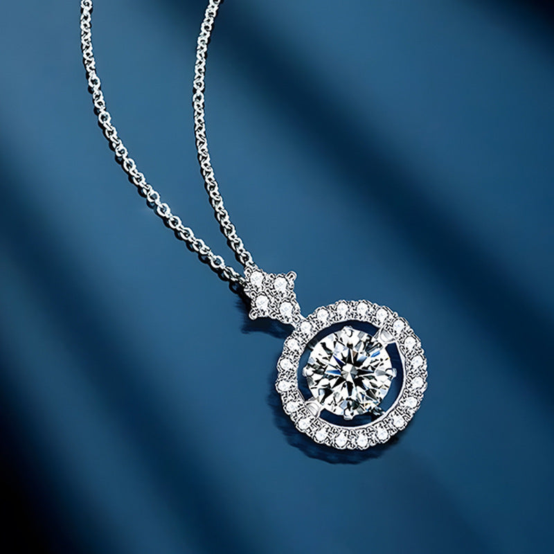 Women's necklace with sparkling zirconia frame and high-quality design Nin Boutique