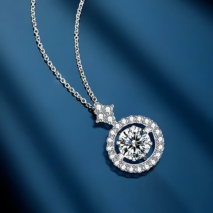 Women's necklace with sparkling zirconia frame and high-quality design Nin Boutique
