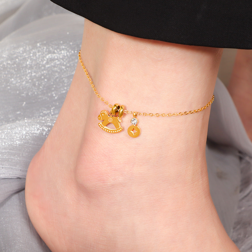 Women Toy Charm Ankle Bracelet Nin Boutique