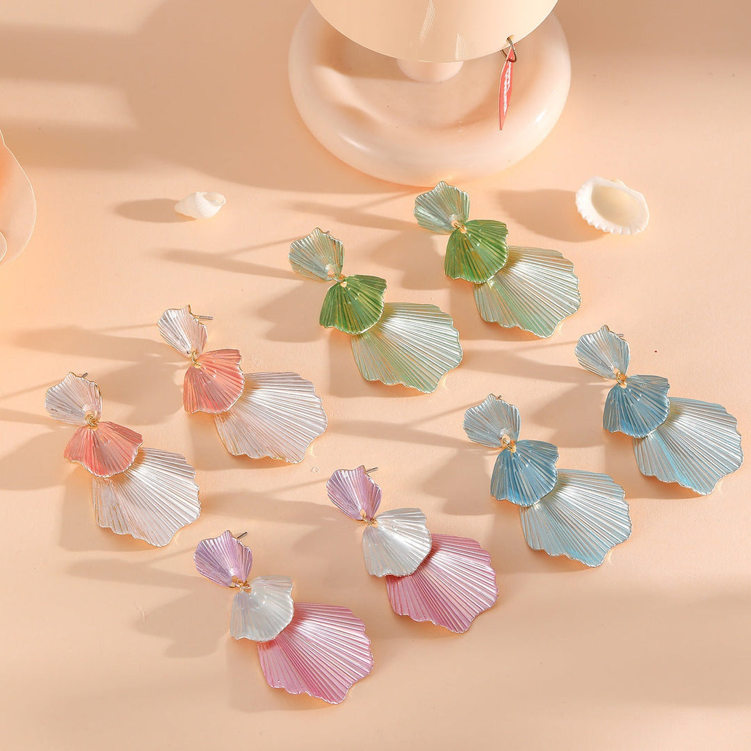 Women's earrings in ornate petal design Nin Boutique