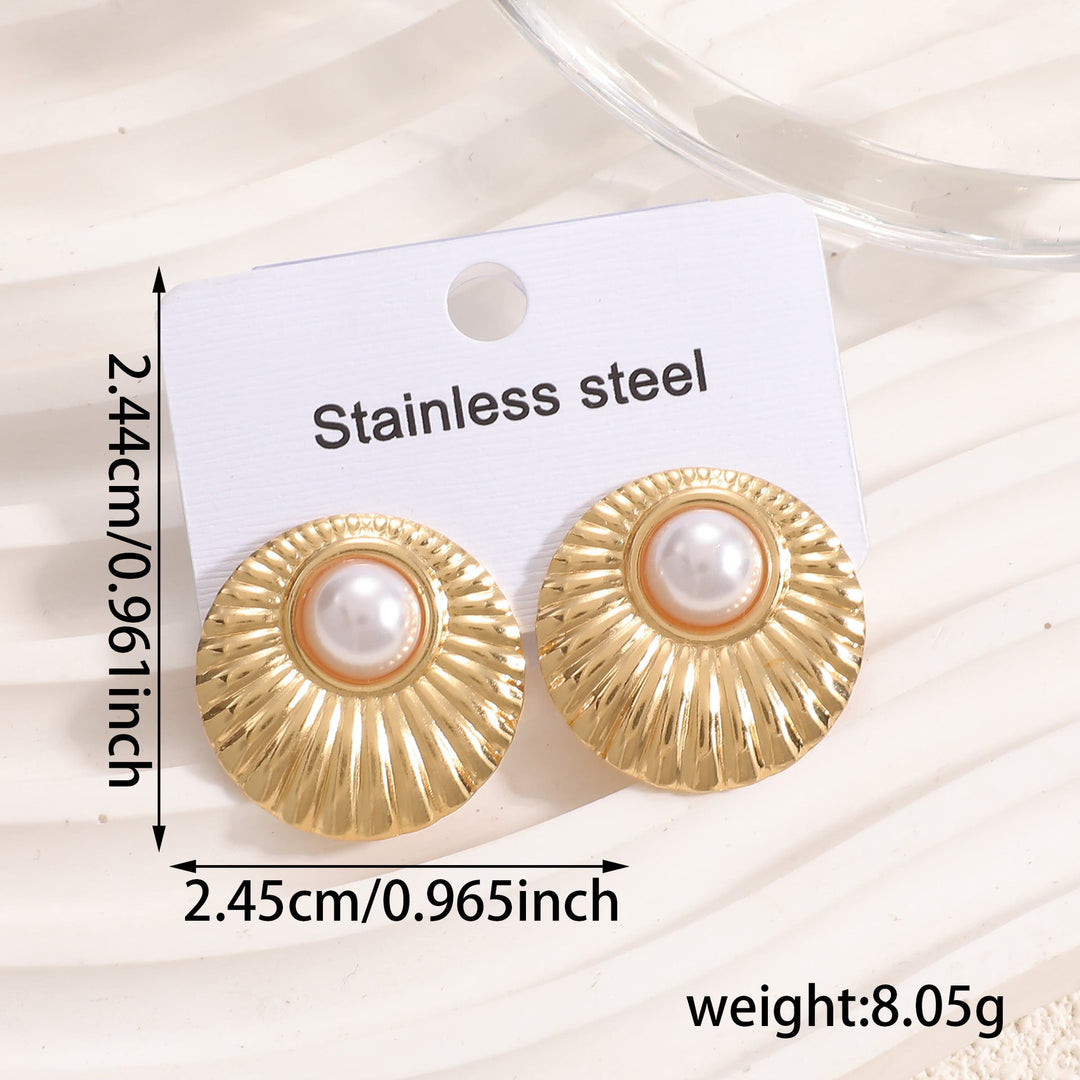 Women’s earrings in stylish heart design Nin Boutique