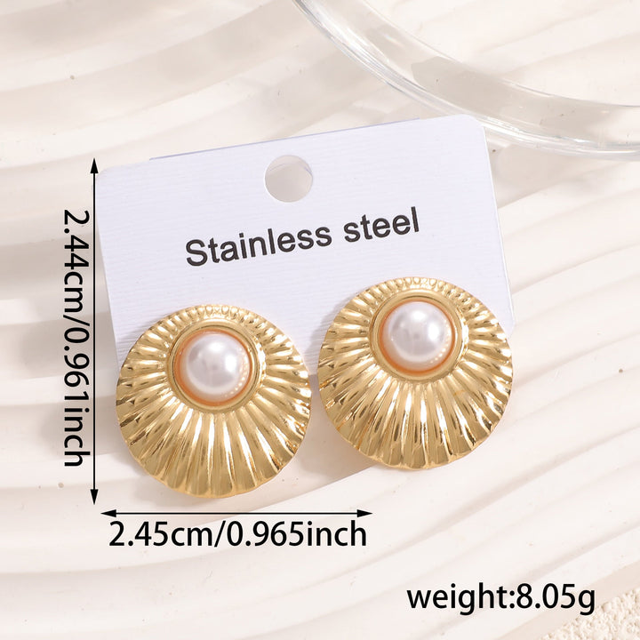 Women’s earrings in stylish heart design Nin Boutique