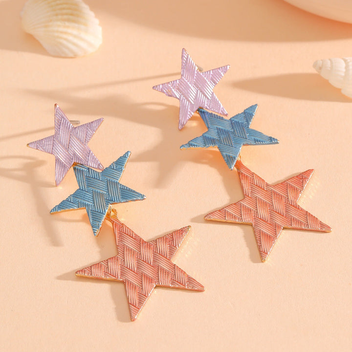 Women’s earrings in creative star design Nin Boutique