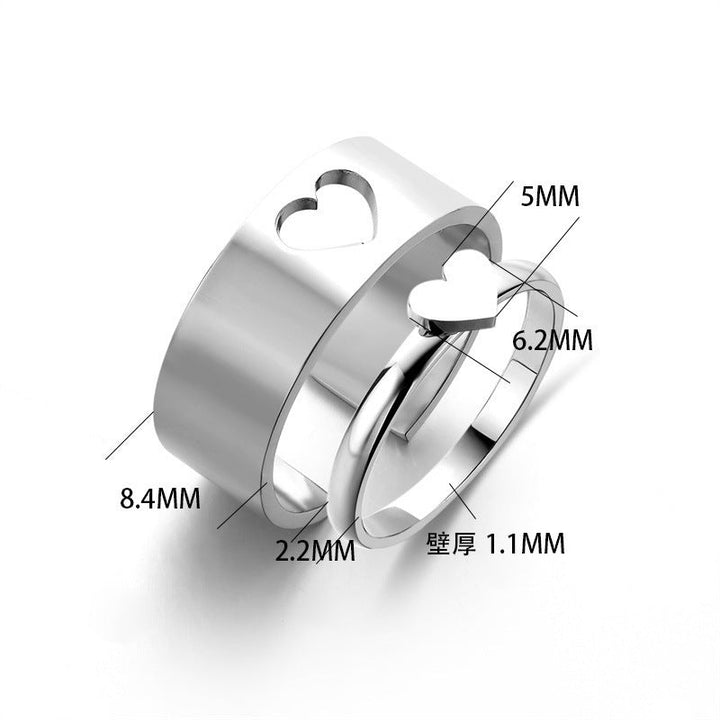 Ladies Ring Set with delicate butterfly motifs and elegant design Nin Boutique