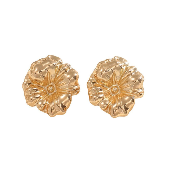 Women's earrings with artistic flower design Nin Boutique