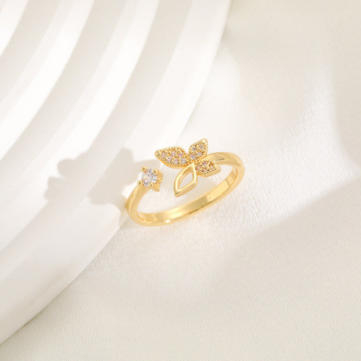 Women's ring with sparkling zirconia Nin Boutique