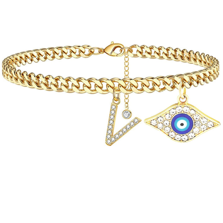 Women's anklet with protective charms Nin Boutique