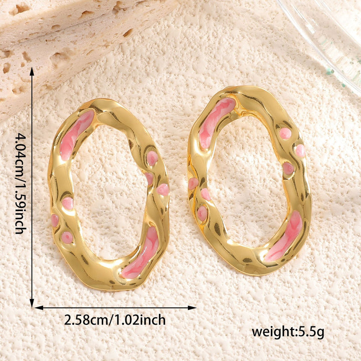 Women earrings in unique organic design Nin Boutique