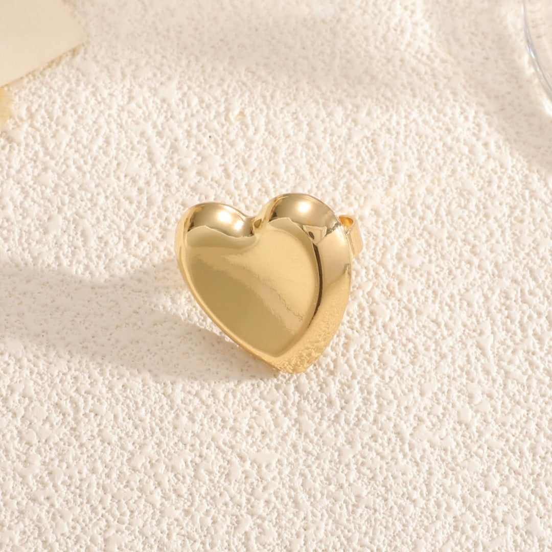 Ladies Open Bangle with Elegant Heart Shape Nin Boutique