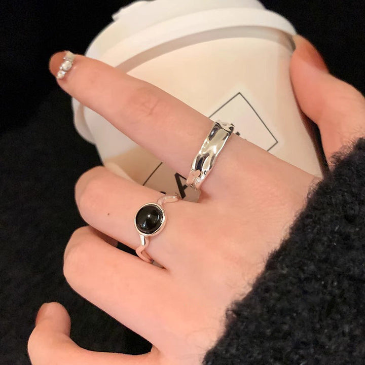 Women Open Ring with Curved Design Nin Boutique