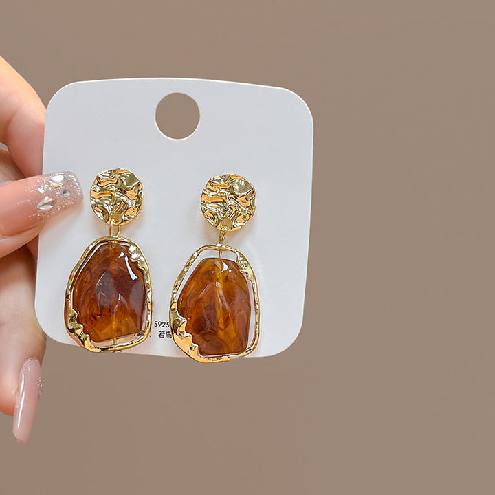 Women’s earrings with artistic, floral design Nin Boutique