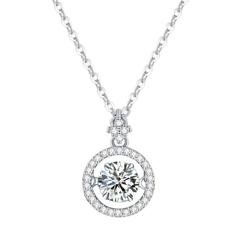 Women's necklace with sparkling zirconia frame and high-quality design Nin Boutique