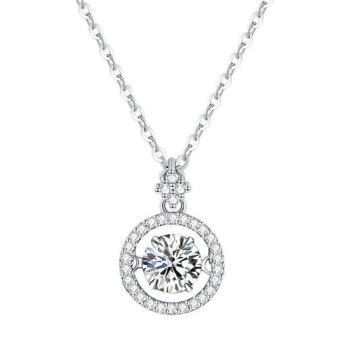 Women's necklace with sparkling zirconia frame and high-quality design Nin Boutique