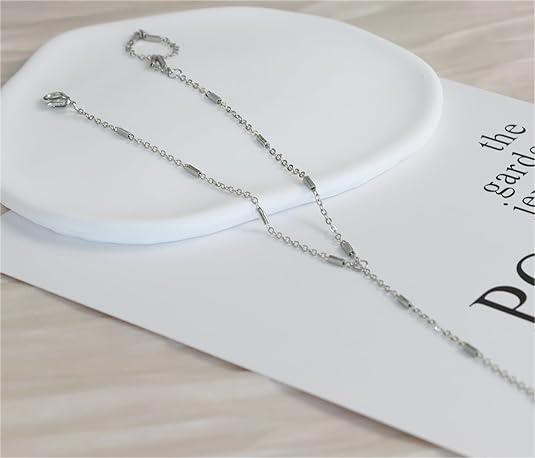 Women's ankle bracelet with sparkling zirconia details Nin Boutique