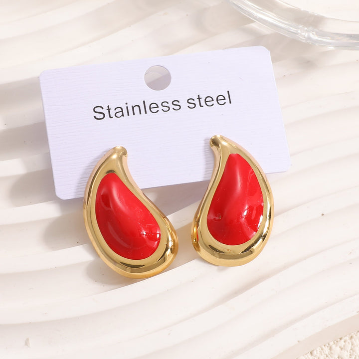 Women's earrings with intricate wave pattern Nin Boutique