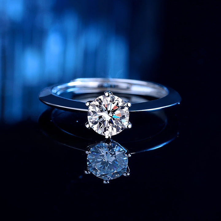 Ladies Ring with sparkling crystal Nin Boutique