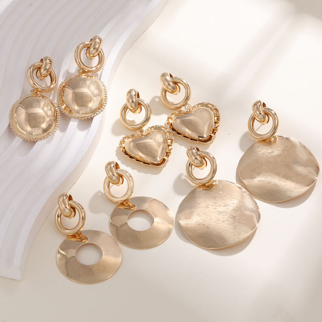 Ladies earrings with elegant hearts Nin Boutique