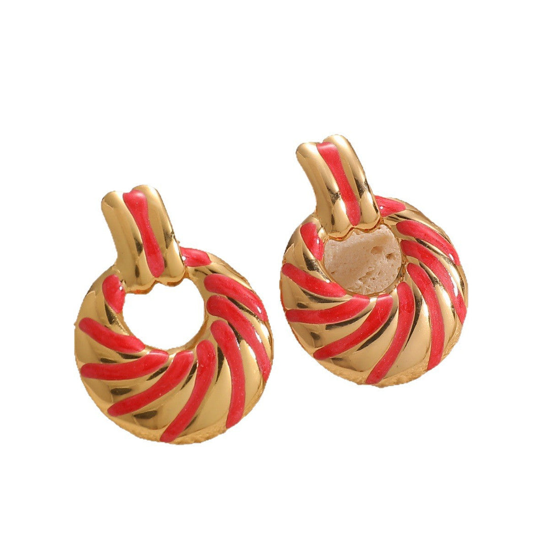 Women's earrings with elegant, sculptural design Nin Boutique