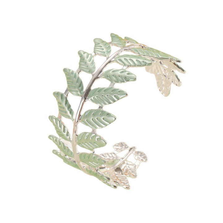 Ladies' bracelet in elegant leaf design Nin Boutique