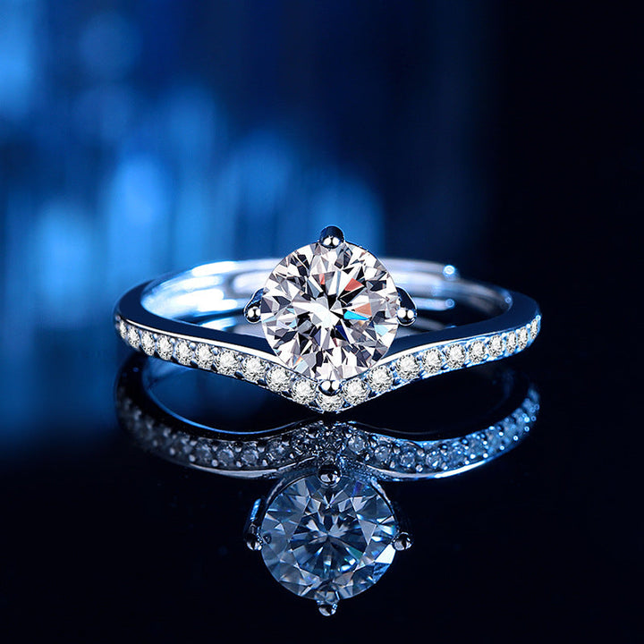 Women's Ring with elegant zirconia embellishment Nin Boutique