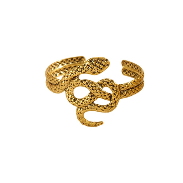 Women's Open Bracelet with Floral Motifs and Artistic Design Nin Boutique