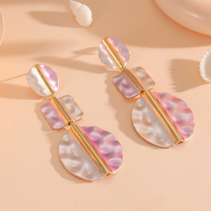 Women's earrings with modern, colorful design Nin Boutique