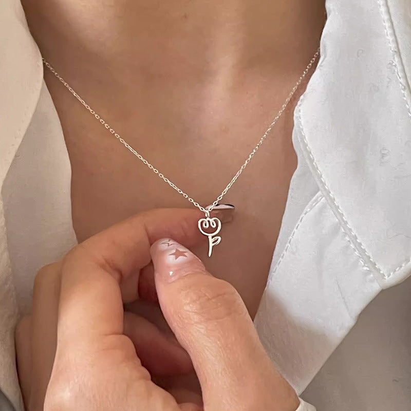 Women's Necklace with Creative Plant Motif Nin Boutique