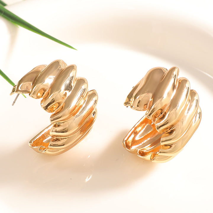 Women's jewelry bracelet with unique ribbed pattern Nin Boutique