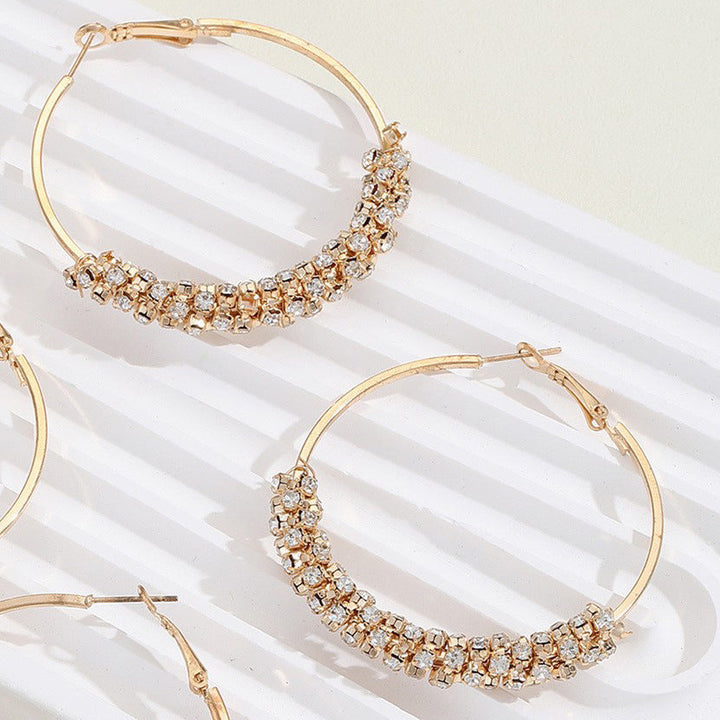Women's earrings with sparkling stones and elegant design Nin Boutique