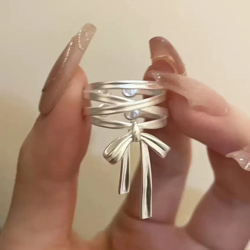 Women's Ring with Creative Bow Design Nin Boutique