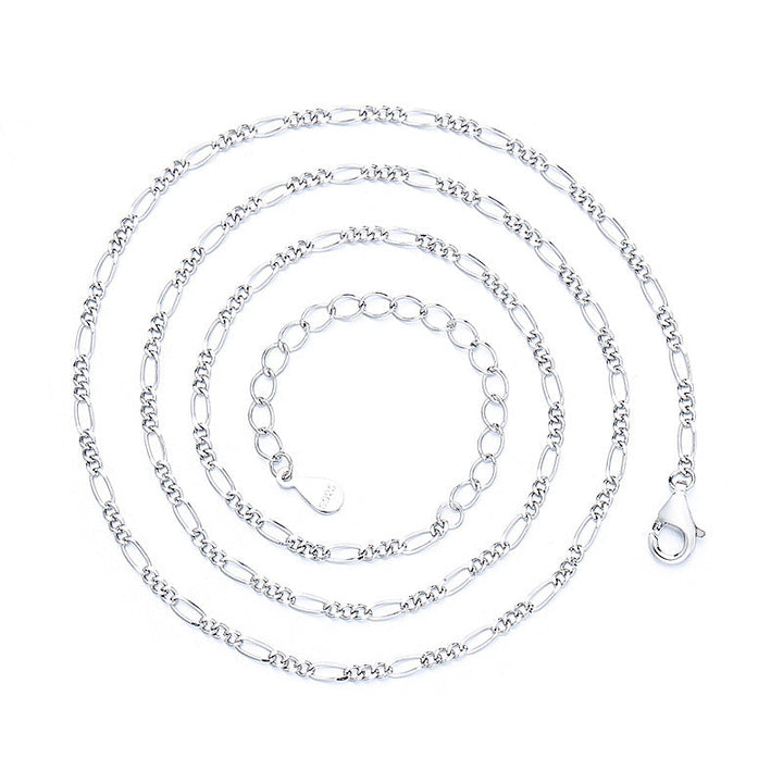 Ladies fine gold necklace with stylish link design Nin Boutique