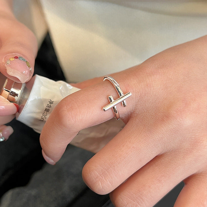 Women's Open Ring with Modern Minimalist Design Nin Boutique
